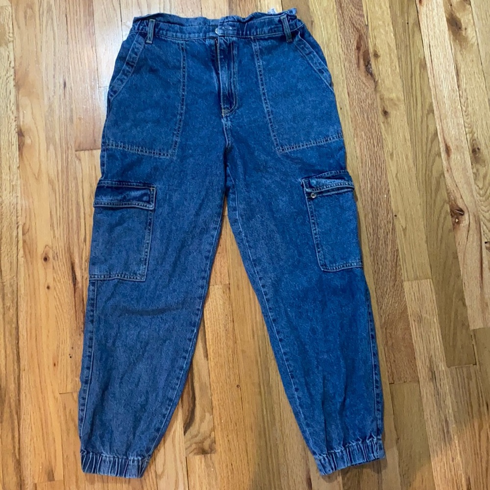 Stradivarius denim joggers
